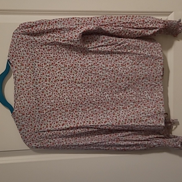 NWOT Zara long sleeve wrap top - Picture 6 of 8